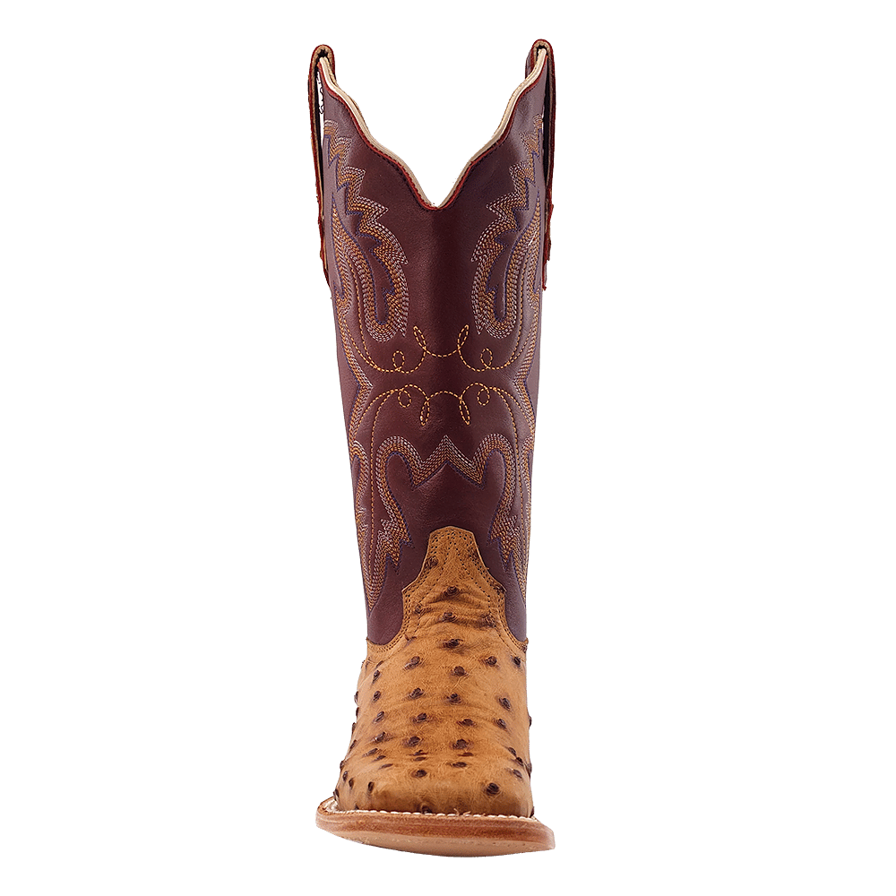 Cinch ostrich fashion boots