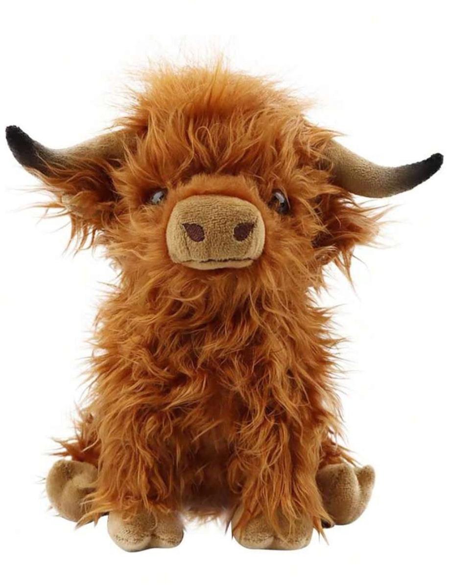 Mini Holiday Highland Cow-Scottie