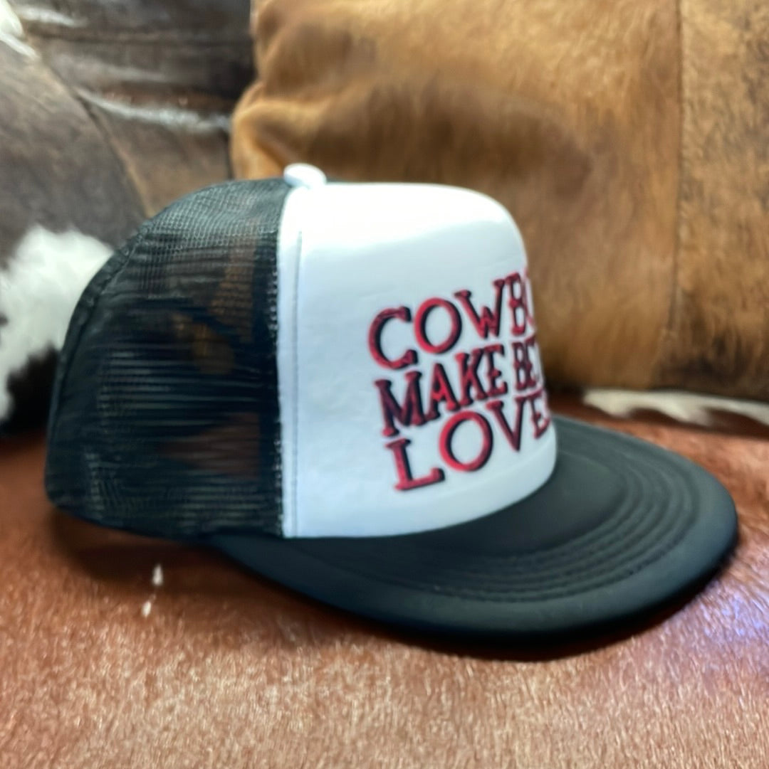 I Love Cowboys Trucker Hat