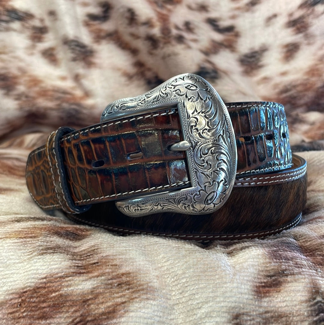 Angel Ranch Girl's Croco Western Belt