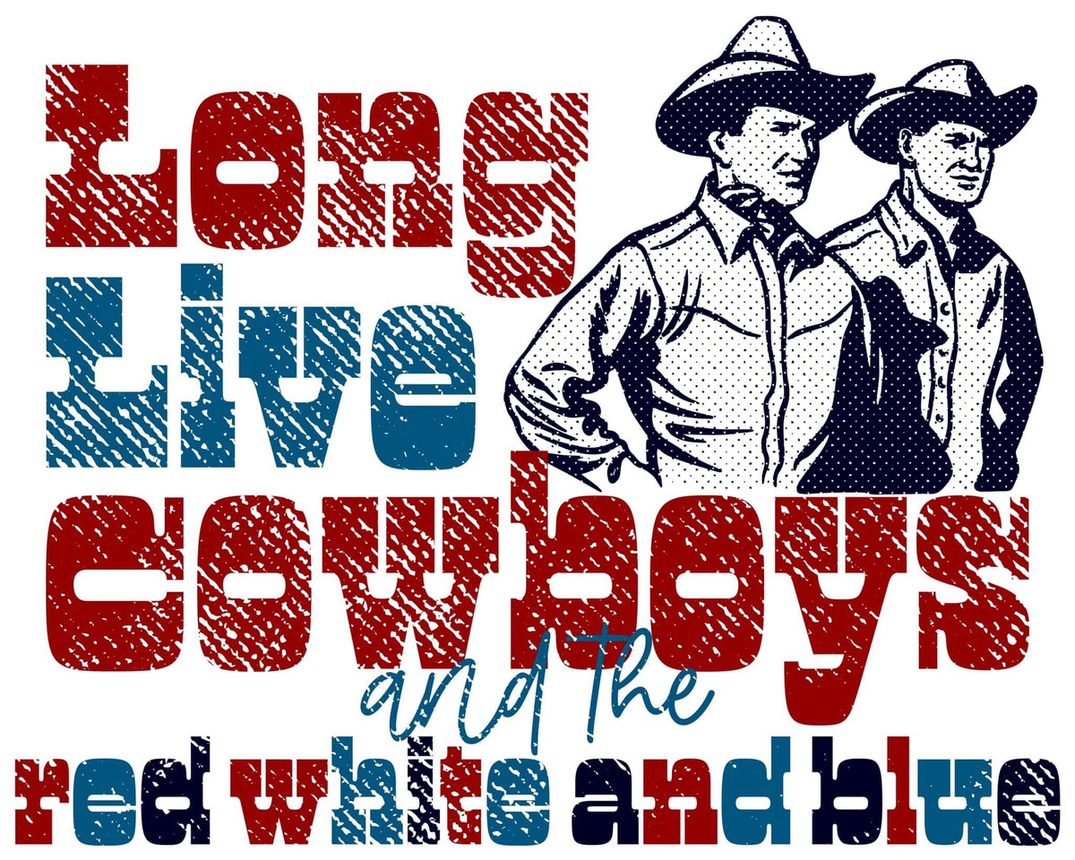 Long Live Cowboys Sticker