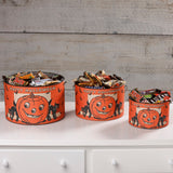 Happy Halloween Vintage Bucket Set