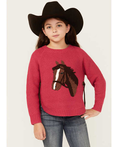 Pink Horse Sweater