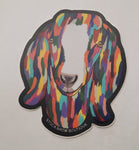 Rainbow Goat Sticker