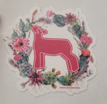 Lamb & Succulent Sticker