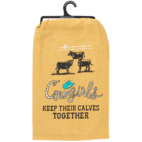 Dish Towel-Cowgirls