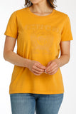 Gold Cinch Rodeo Tee