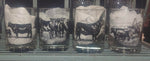 CJ Brown Bourbon Glass Set of 4