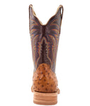 R. Watson Men’s Antique Saddle Full Quill Ostrich Boot