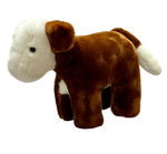 Medium Plush Hereford Calf