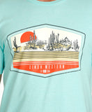 Cinch Western Teal Tee