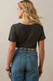 Ariat Sunflower Cow Tee