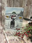 CJ Brown “Greetings” Christmas Card