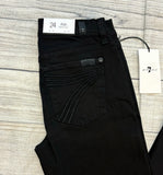 7 All Man Kind DoJo Original Trouser- NBK Black