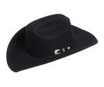 Stetson Oak Ridge 3X Cowboy Hat- Black