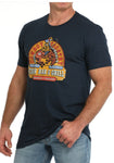 Cinch Men’s Navy Cowboy Country T-Shirt