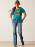 Ariat Longhorn Watercolor Tee