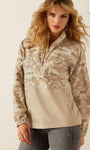 Whisper Women’s Tan Pullover Jacket