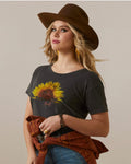 Ariat Sunflower Cow Tee