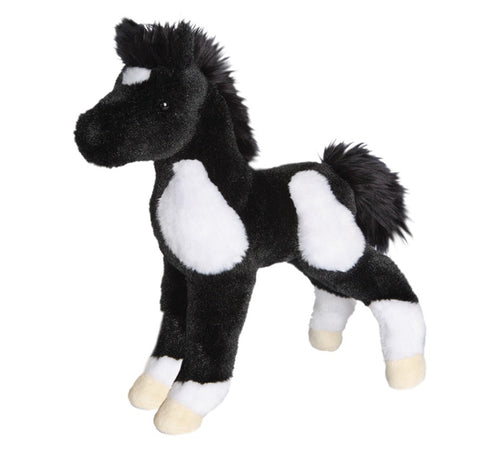 Black & White Paint Foal-Runner