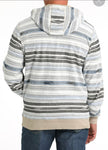 Cinch Men' S French Terry Striped Hoodie