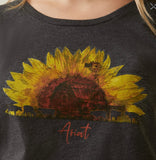 Ariat Sunflower Cow Tee