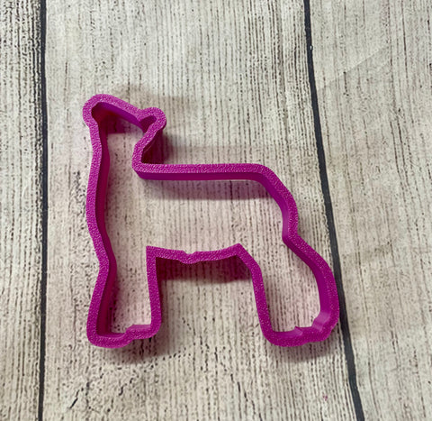 Show Lamb Cookie Cutters