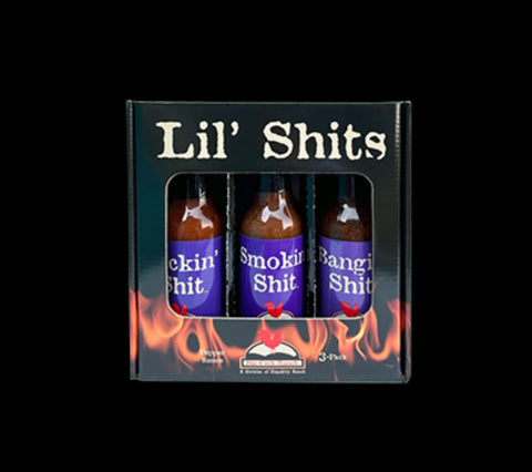 Lil’ Shits 3 Pack Pepper Sauce