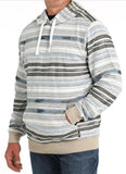 Cinch Men' S French Terry Striped Hoodie