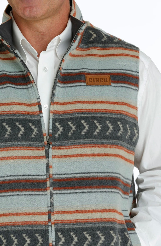 Cinch Men's Multi Colored Wooly Vest