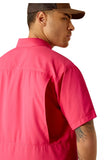 Ariat Men's VentTEK Outbound Pink Hibiscus Classic Fit Shirt