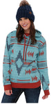 Cinch Light Blue Aztec Print  Hoodie