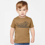 A Little Dirt Never Hurt Toddler Graphic Tee