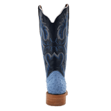 R. Watson Women’s Denim Bruciato Full Quill Ostrich Boot