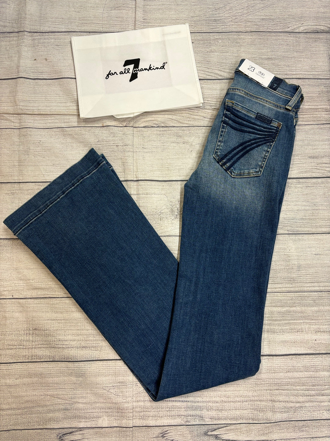 7 on sale For All Mankind Jeans 28X35 Dojo In Tawny NWT!