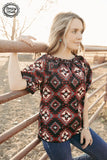 El Reno Aztec Top