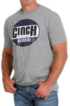 Cinch Classic Logo Tee-Gray