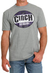 Cinch Classic Logo Tee-Gray