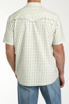 Cinch Men's Cream Striped Snap Shirt