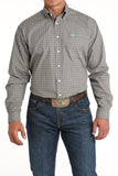 Cinch Men's  Blue Medallion Print Shirt