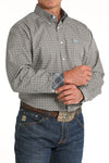 Cinch Men's  Blue Medallion Print Shirt