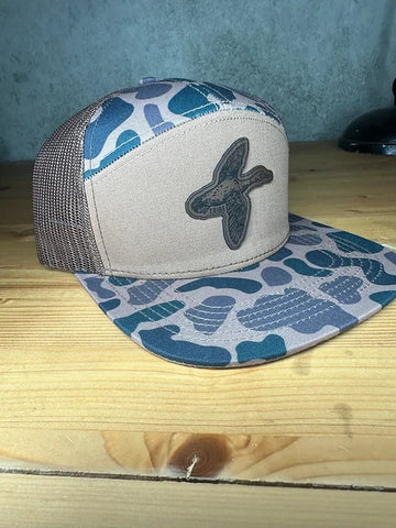 Tribe Outdoor’s Duck Camo Leather Patch Hat