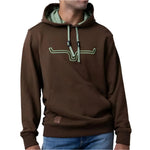 Kimes Ranch Men's Brown Fast Talker Hoodie