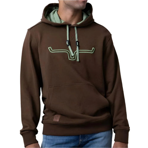 Kimes Ranch Men's Brown Fast Talker Hoodie