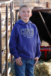 Cinch Boy’s Purple Lead Don’t Follow Hoodie