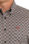 Cinch Men’s Navy Medallion Print Shirt