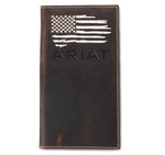 Ariat Distressed American Flag Rodeo Wallet