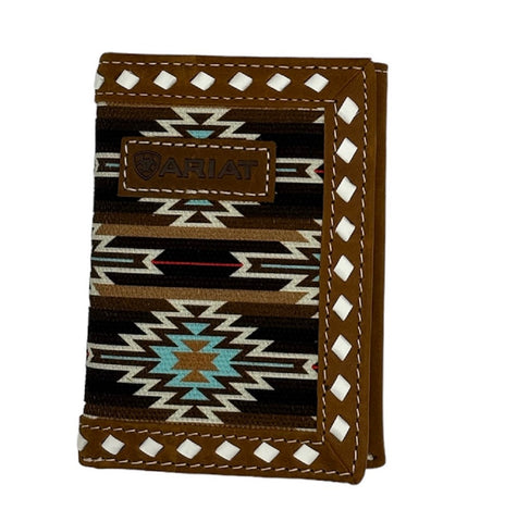 Ariat Southwest Diamond Trifold Wallet