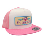 Red Dirt Pink & White Thunderbird CAP