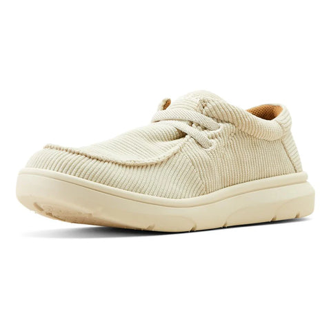 Ariat Youth Cream Corduroy Hilo Shoe